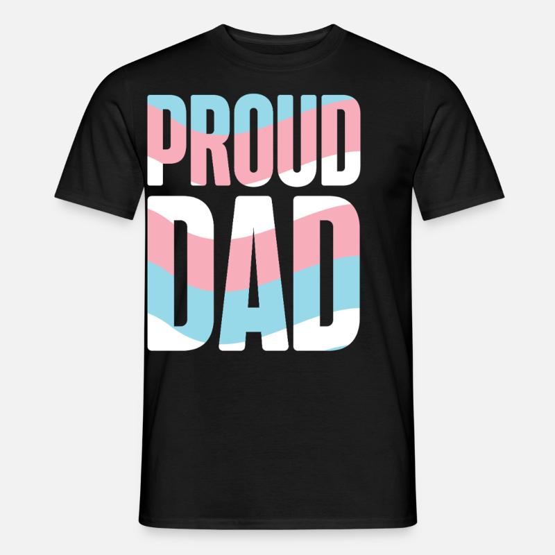 Transgender Trans LGBT Pride - Männer T-Shirt - Schwarz