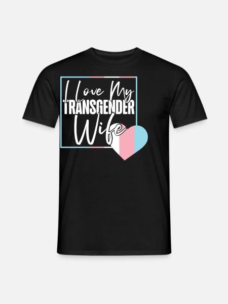 Transgender Trans LGBT Pride - Männer T-Shirt - Schwarz