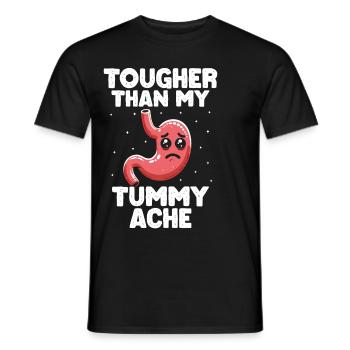 Douleur à l’estomac Survivant Douleur à l’estomac - T-shirt homme - noir - Devant - AI Model Male 178 light (178cm)
