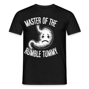 Douleur à l’estomac Survivant Douleur à l’estomac - T-shirt homme - noir - Devant - AI Model Male 178 light (178cm)
