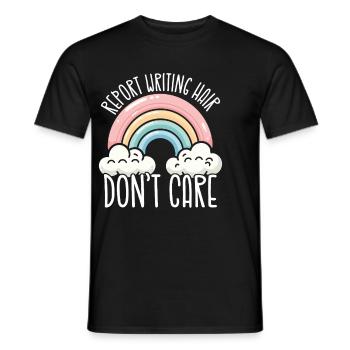 Psychologue scolaire Psychologie scolaire - T-shirt homme - noir - Devant - AI Model Male 178 light (178cm)