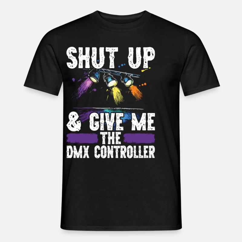 Lichttechniker Beleuchtungstechniker Lichttechnik - Männer T-Shirt - Schwarz