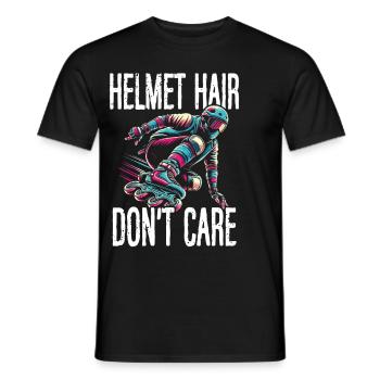 Inline Skating Rollerblading Inline Skates - Männer T-Shirt - Schwarz - Vorne - AI Model Male 178 light (178cm)