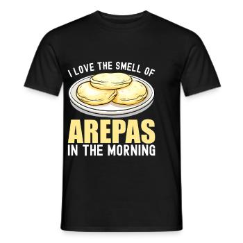 Venezolanische Arepas - Männer T-Shirt - Schwarz - Vorne - AI Model Male 178 light (178cm)