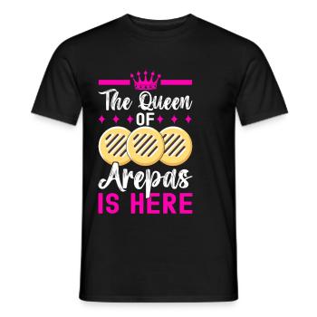 Venezolanische Arepas - Männer T-Shirt - Schwarz - Vorne - AI Model Male 178 light (178cm)