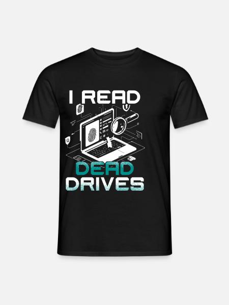 Digitale Forensik - Männer T-Shirt - Schwarz