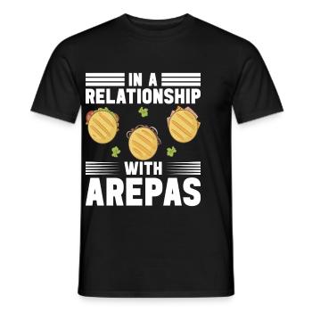 Venezolanische Arepas - Männer T-Shirt - Schwarz - Vorne - AI Model Male 178 light (178cm)