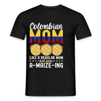 Venezolanische Arepas - Männer T-Shirt - Schwarz - Vorne - AI Model Male 178 light (178cm)