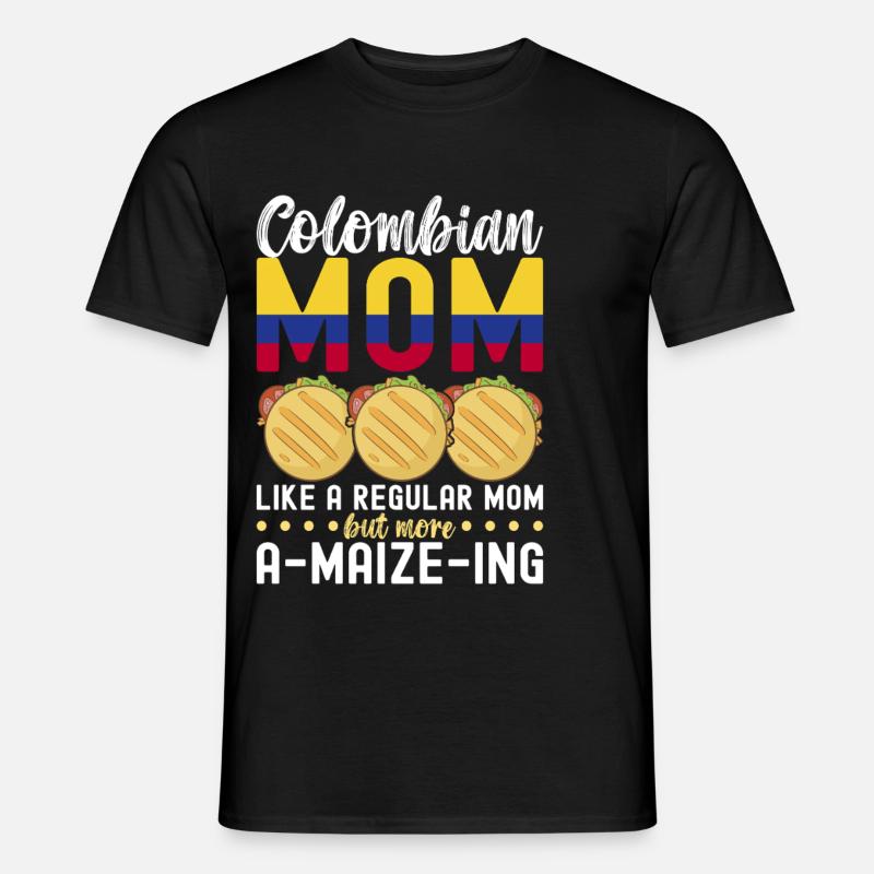 Venezolanische Arepas - Männer T-Shirt - Schwarz
