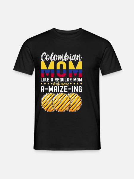 Arepas vénézuélienne - T-shirt homme - noir