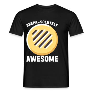 Venezolanische Arepas - Männer T-Shirt - Schwarz - Vorne - AI Model Male 178 light (178cm)