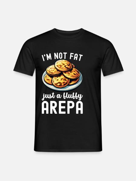 Arepas vénézuélienne - T-shirt homme - noir