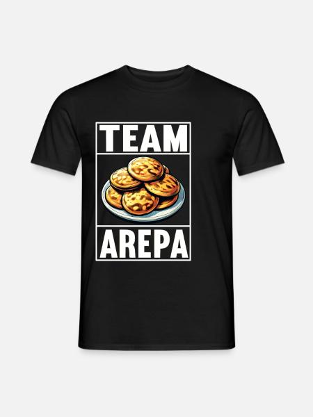 Venezuelan Arepas - Men's T-Shirt - black