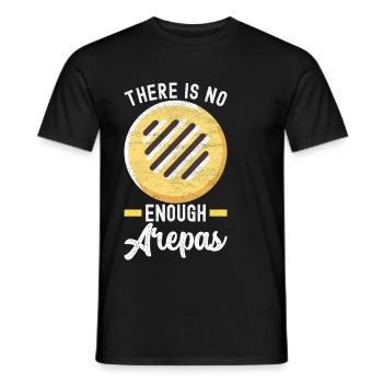 Venezolanische Arepas - Männer T-Shirt - Schwarz - Vorne - AI Model Male 178 light (178cm)