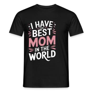 Muttertag Mama Liebe Mutter Mom Spruch - Männer T-Shirt - Schwarz - Vorne - AI Model Male 178 light (178cm)