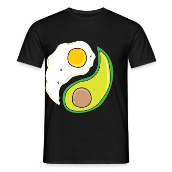 Keto Diät - Männer T-Shirt - Schwarz - Vorne - AI Model Male 178 light (178cm)
