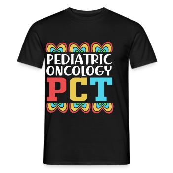 Kinderkrebs Krebs-Überlebender Krebs stinkt - Männer T-Shirt - Schwarz - Vorne - AI Model Male 178 light (178cm)