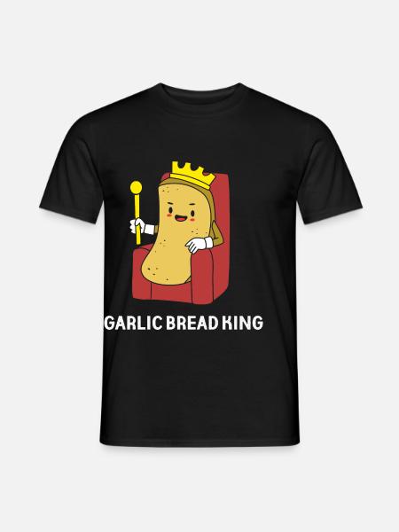 Garlic Bread - Men's T-Shirt - black