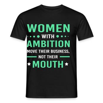 Entrepreneur - T-shirt homme - noir - Devant - AI Model Male 178 light (178cm)
