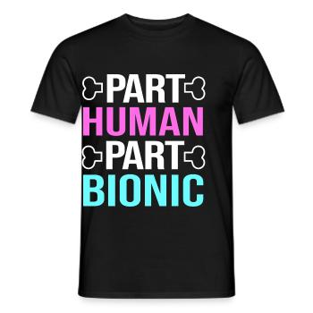 Knie OP Knie Operation - Männer T-Shirt - Schwarz - Vorne - AI Model Male 178 light (178cm)