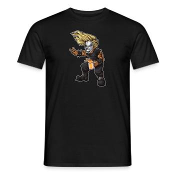 Heavy Metal Fan | Headbanger Music Festival - Men's T-Shirt - black - Front - AI Model Male 178 light (178cm)