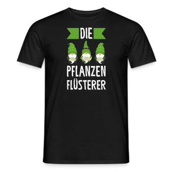Garten-arbeit Gnome Gärtnerei Geschenk - Männer T-Shirt - Schwarz - Vorne - AI Model Male 178 light (178cm)