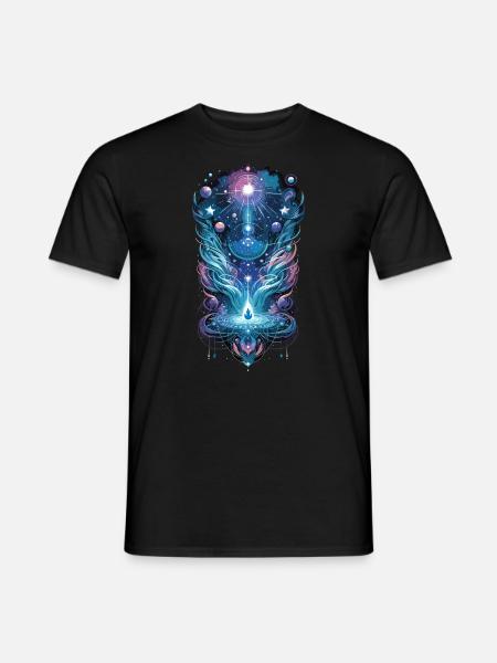 Cosmic Ayahuasca Vision - Men's T-Shirt - black