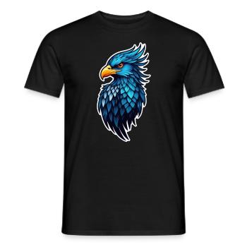 Eagle - Vereinigte Staaten - Vereinigte Staaten - Männer T-Shirt - Schwarz - Vorne - AI Model Male 178 light (178cm)