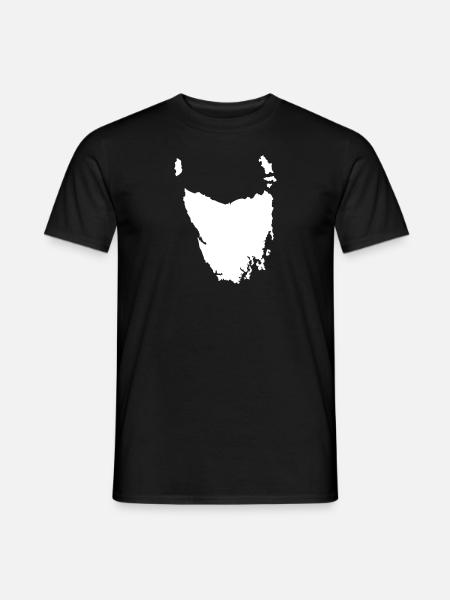 Tasmanien - Männer T-Shirt - Schwarz
