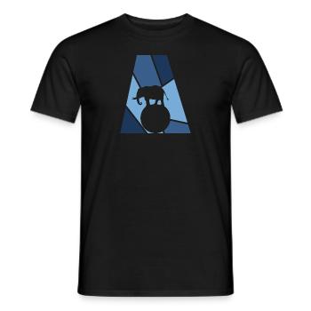 Zirkus Zirkuszelt Clown - Männer T-Shirt - Schwarz - Vorne - AI Model Male 178 light (178cm)