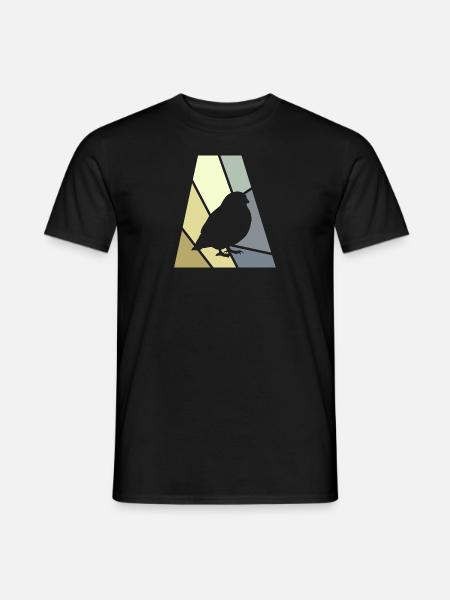 Budgerigar, bird watching, budgie - Men's T-Shirt - black