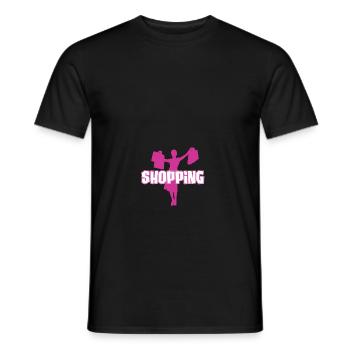 Shopping - Men's T-Shirt - black - Front - AI Model Male 178 light (178cm)