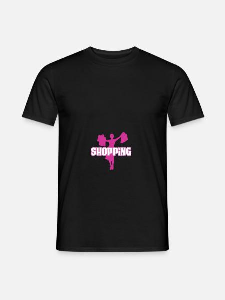 Shopping - Men's T-Shirt - black