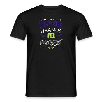 drôle de citation astronomie trucs ciel nocturne citation - T-shirt homme - noir - Devant - AI Model Male 178 light (178cm)