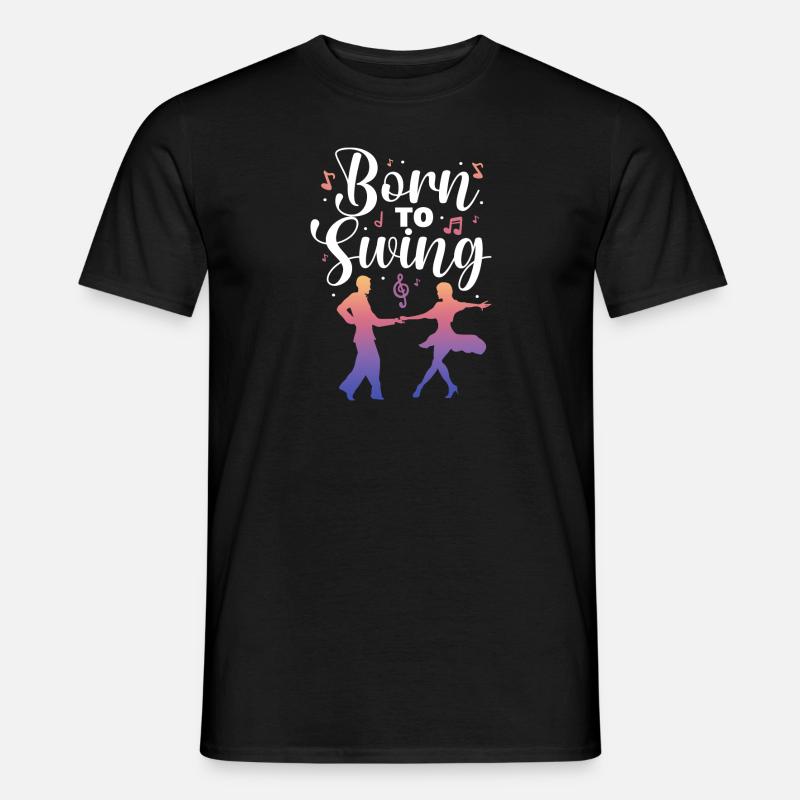 Né pour se balancer - T-shirt homme - noir