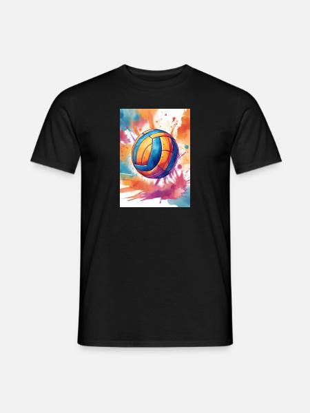 volleyball - Men's T-Shirt - black