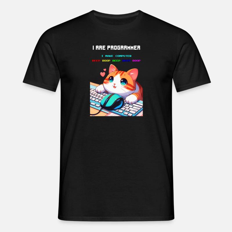 Ich bin Programmierer - Männer T-Shirt - Schwarz