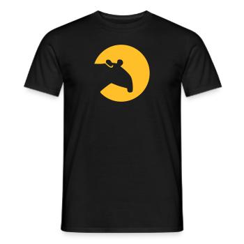Tapir - T-shirt homme - noir - Devant - AI Model Male 178 light (178cm)