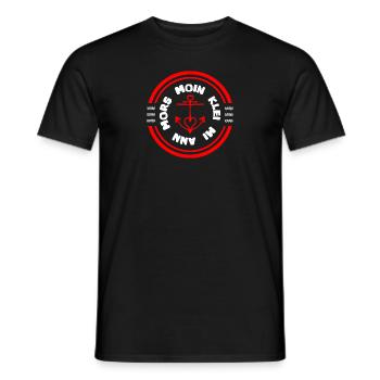 Klei Mi Ann Mors | Bas allemand | Allemagne du Nord | - T-shirt homme - noir - Devant - AI Model Male 178 light (178cm)