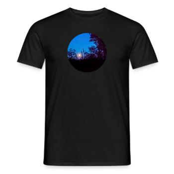 The ladder to the moon - Men's T-Shirt - black - Front - AI Model Male 178 light (178cm)