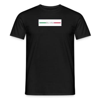 made in Italy - Men's T-Shirt - black - Front - AI Model Male 178 light (178cm)