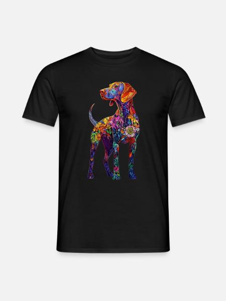 Vizsla - Männer T-Shirt - Schwarz