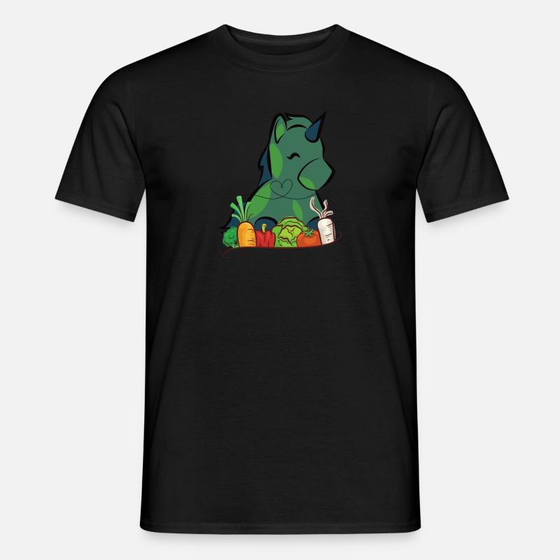 Veggie Einhorn - Männer T-Shirt - undefined