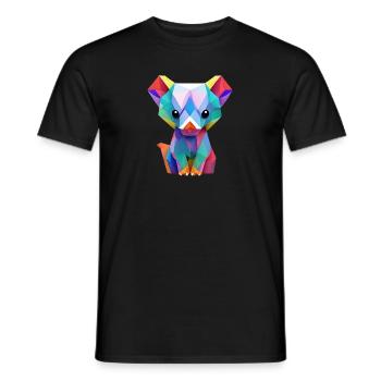 Fantasie Wesen - Männer T-Shirt - Schwarz - Vorne - AI Model Male 178 light (178cm)
