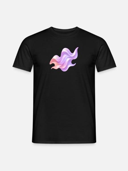 Liquid Waves - Men's T-Shirt - black