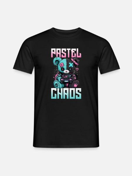 Pastel Goth Soft Goth Gaming Gamer - Men's T-Shirt - black