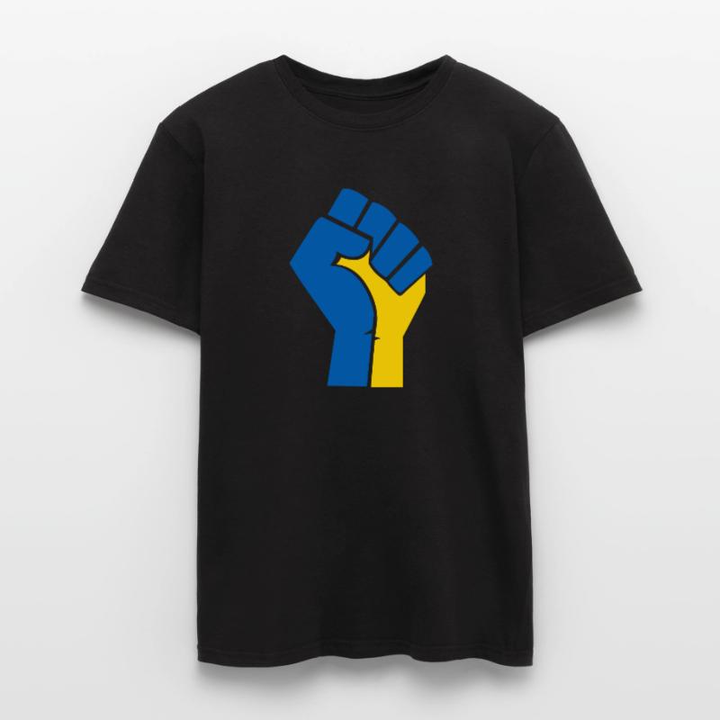 DÉCLARATION D’ABLE AVEC L’UKRAINE/SUPPORT UKRAINE T-shirt homme