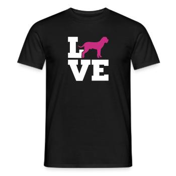 Cane Corso - Men's T-Shirt - black - Front - AI Model Male 178 light (178cm)