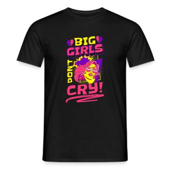Comic Comics Speech Bubble Colorful - Men's T-Shirt - black - Front - AI Model Male 178 light (178cm)