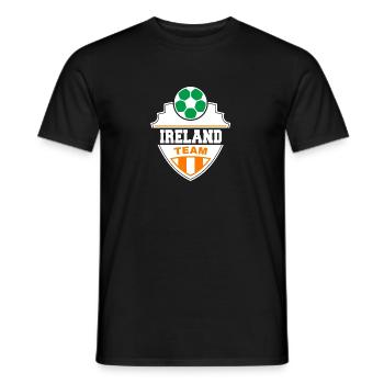 Irlande - T-shirt homme - noir - Devant - AI Model Male 178 light (178cm)